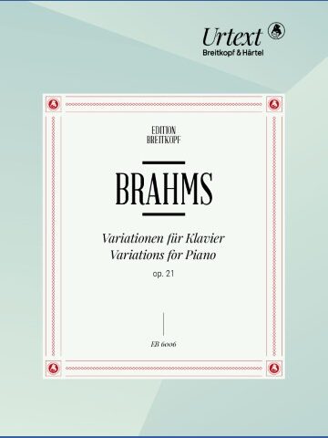 Variations on an Original Theme Op. 21/1 and a Hungarian Song Op. 21/2