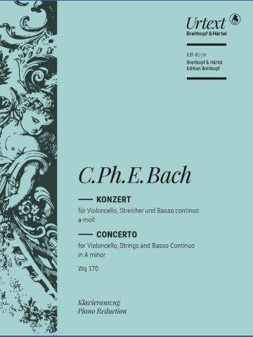 Violoncello Concerto in A minor Wq 170