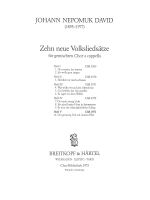 10 neue Volksliedsätze