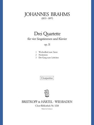 3 Quartets Op. 31