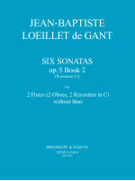 6 Sonatas from Op. 5 Vol. 2: No. 1 - 6