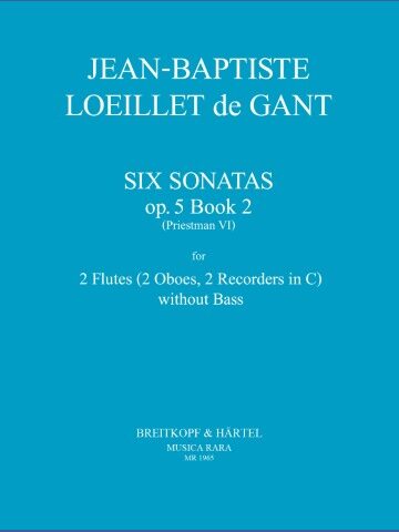6 Sonatas from Op. 5 Vol. 2: No. 1 - 6