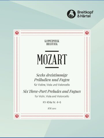 6 Three-Part Preludes and Fugues