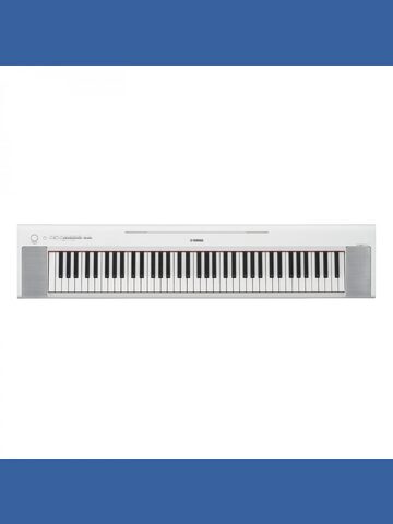 Yamaha Piaggero NP35 Portable Digital Piano, White
