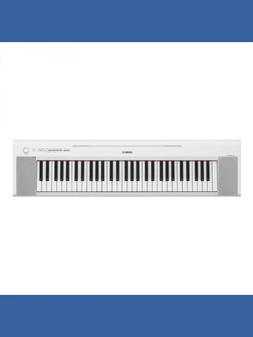 Yamaha Piaggero NP15 Portable Digital Piano, White