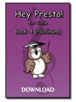 Hey Presto! for Violin Book 4 Platinum