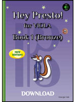 Hey Presto! for Viola Book 1 Bronze