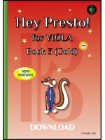 Hey Presto! for Viola Book 3 Audio Files